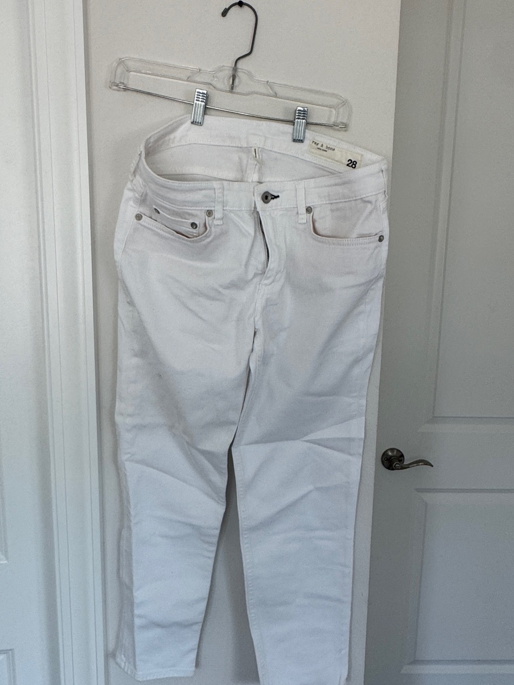Rag & Bone White Women's Jeans